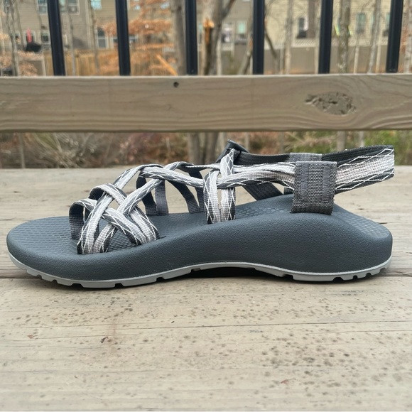 Chaco ZX2 gray Classic sandals size 8 - Picture 12 of 16